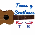 tonos y semitonos ukelele